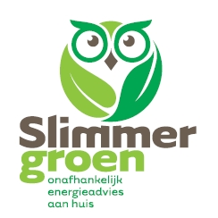 Slimmergroen logo met slogan